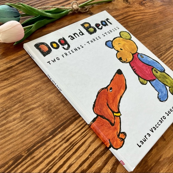 🦋 5/$25 BUNDLE • Dog and Bear: Two Friends • Three Stories Hardcover Book - Picture 2 of 7